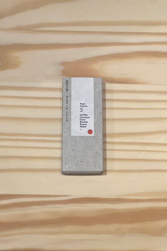 Washi Paper Incense Strips - #5 Smoky Comfort