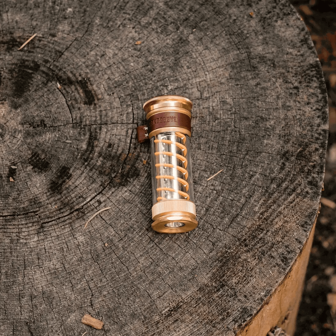 Edison Light Stick - Tumbled Steel