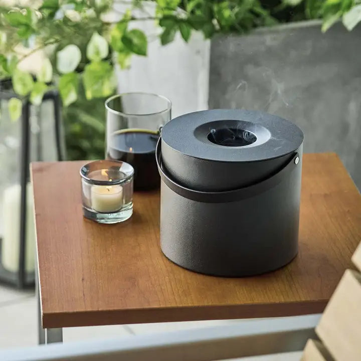 Mosquito Repellant Coil Storage Case - Black Steel