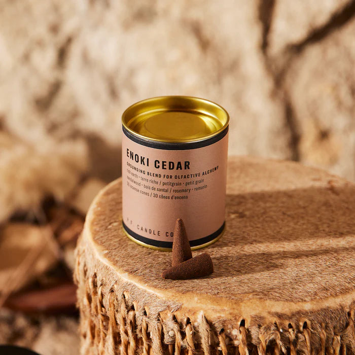 Enoki Cedar– Alchemy Incense Cones