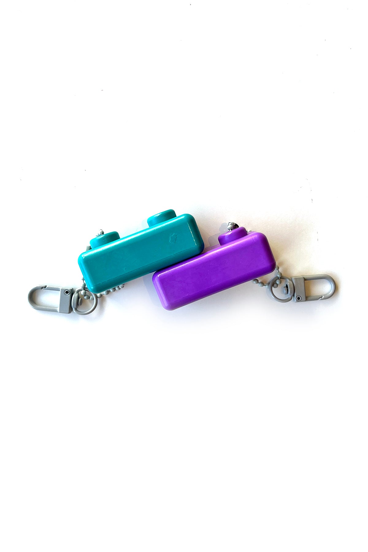 Jumbo Crayon Key Ring - Violet