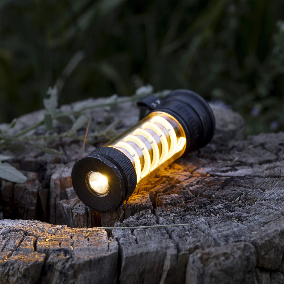 Edison Light Stick - Tumbled Steel