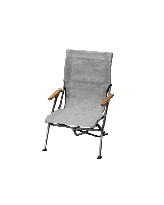 65th Anniversary Low Beach Chair - Melange Gray