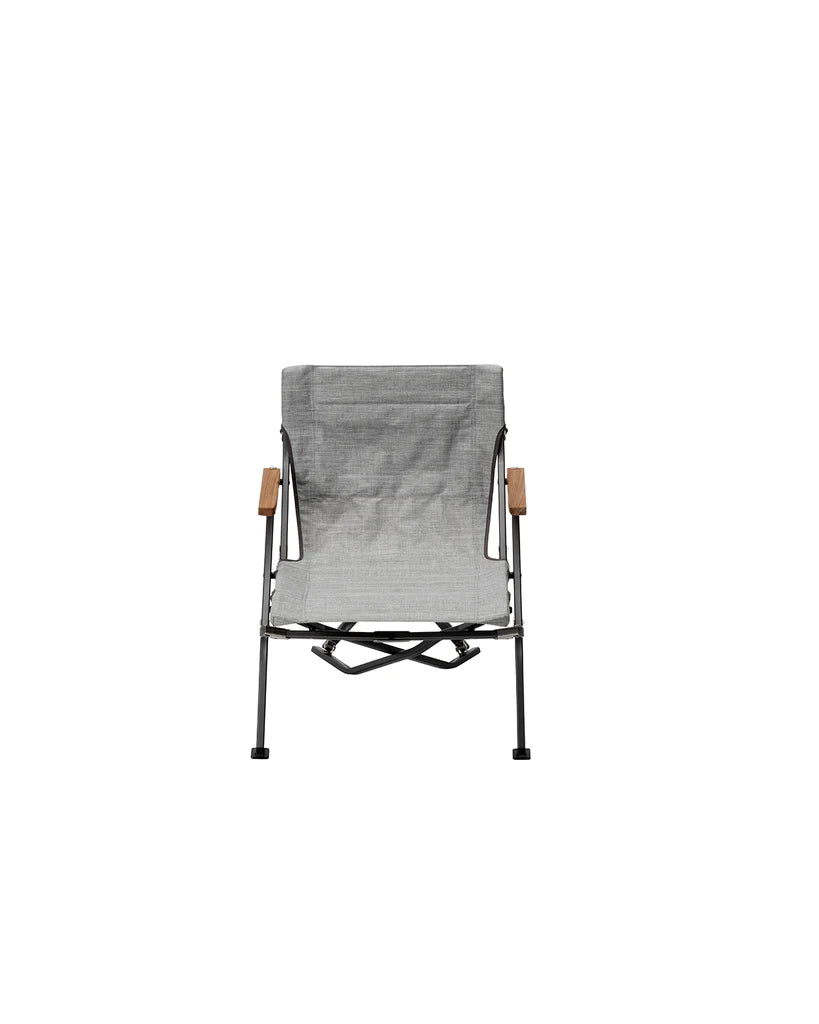65th Anniversary Luxury Low Beach Chair - Melange Gray