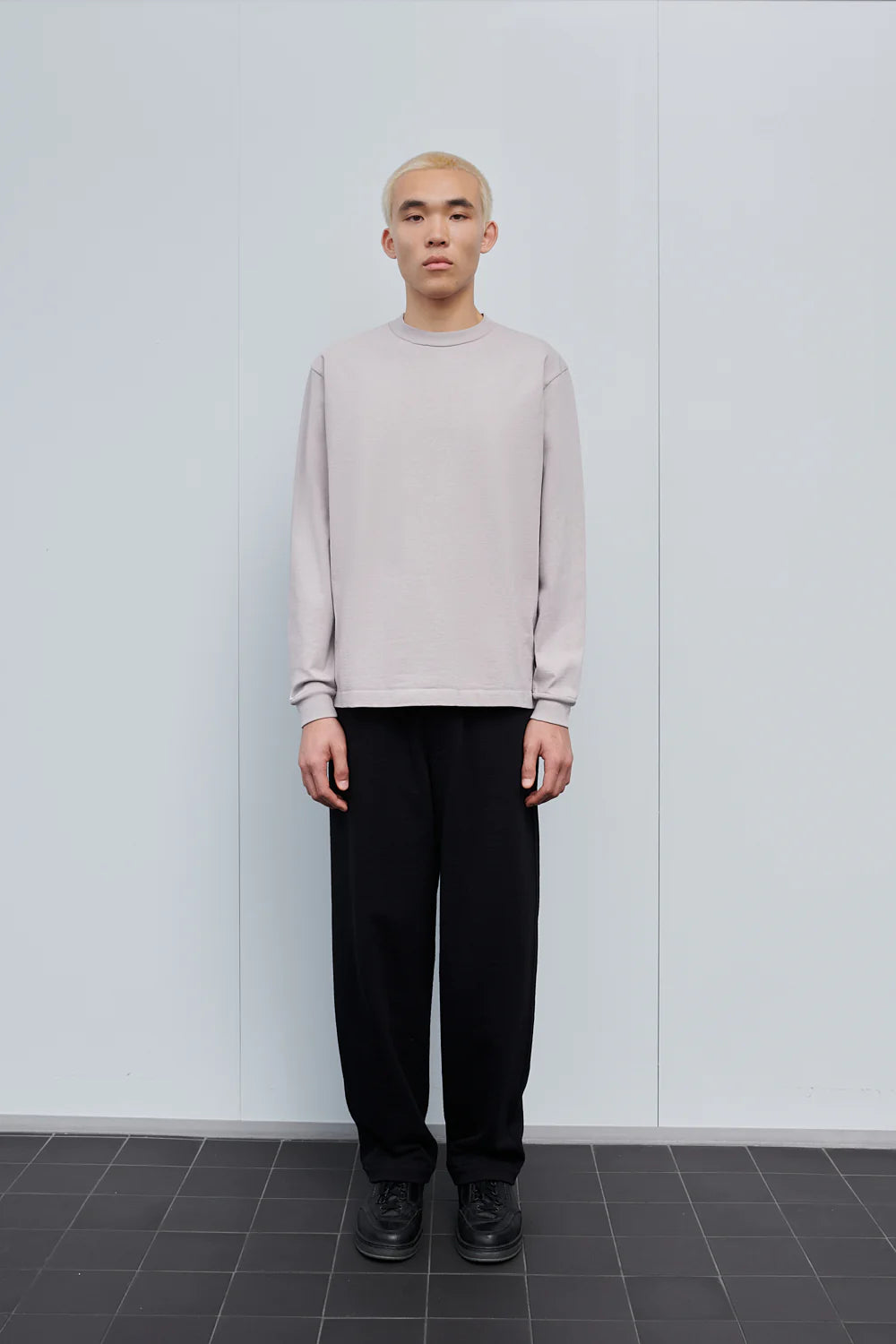L/S Rugby T-Shirt - Scarlet Grey