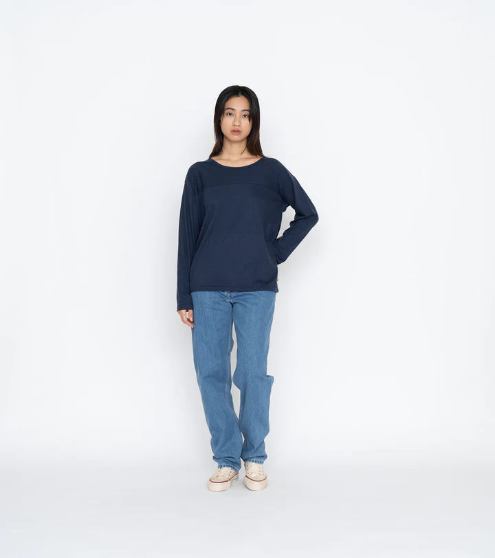 5Pockets Straight Denim Pants - Indigo Bleach