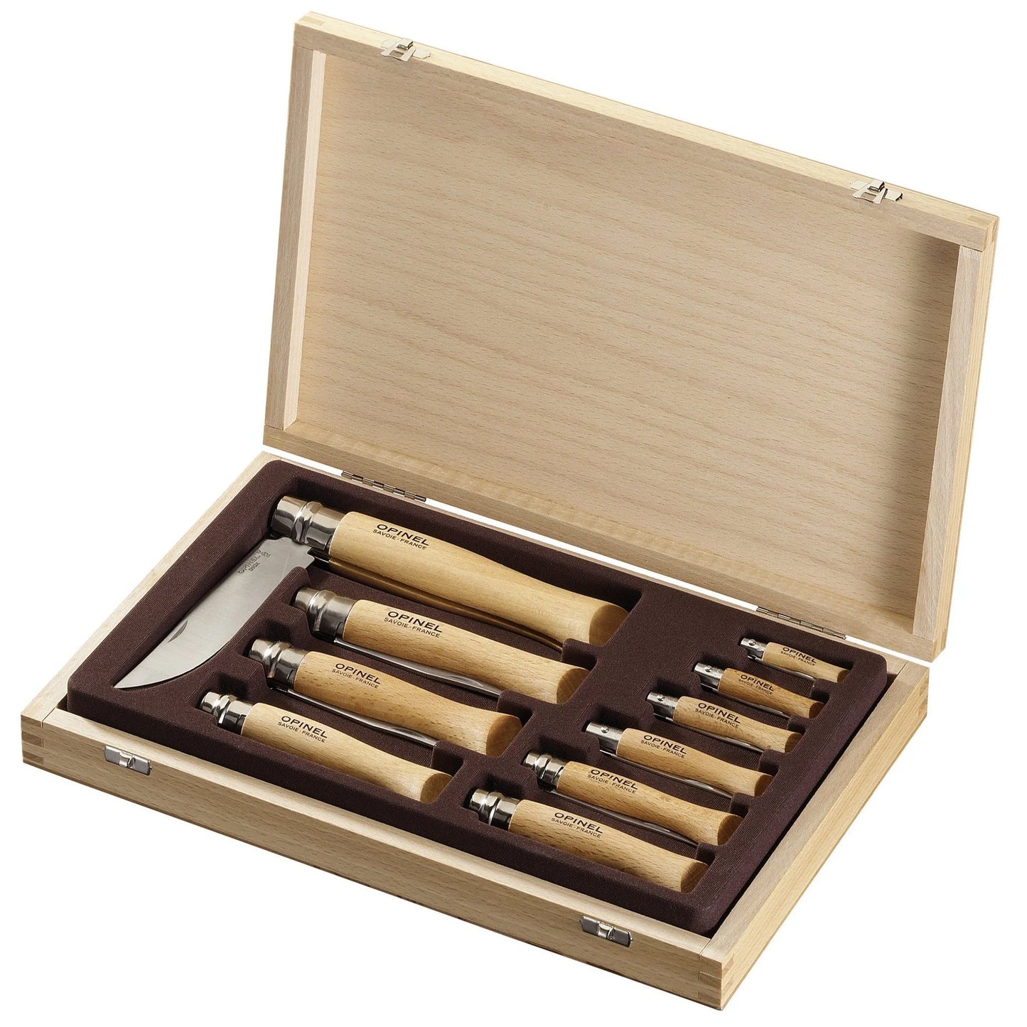 Stainless Steel Folding Knife Collector Set