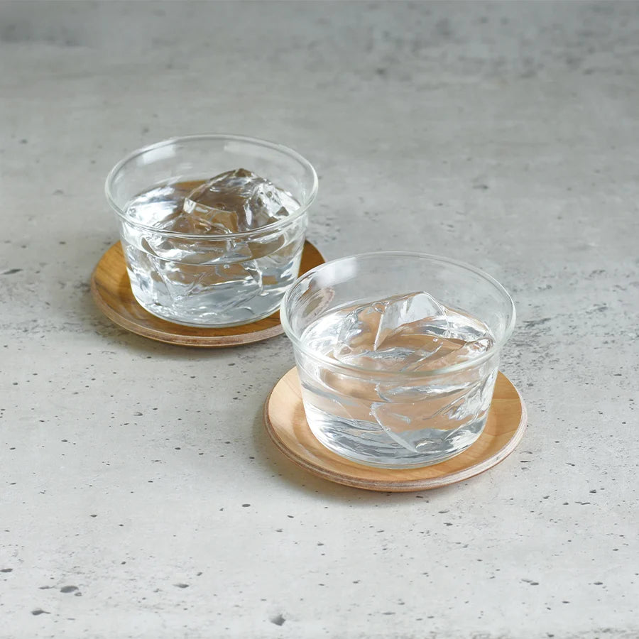 CAST coaster 100mm teak