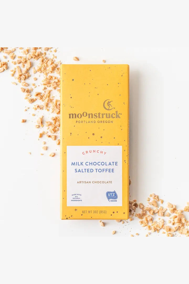 Crunchy Milk Salted Toffee Bar