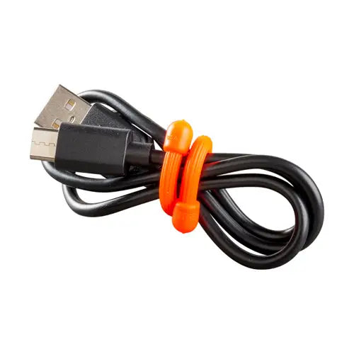 Gear Tie 3" 4 Pack - Bright Orange