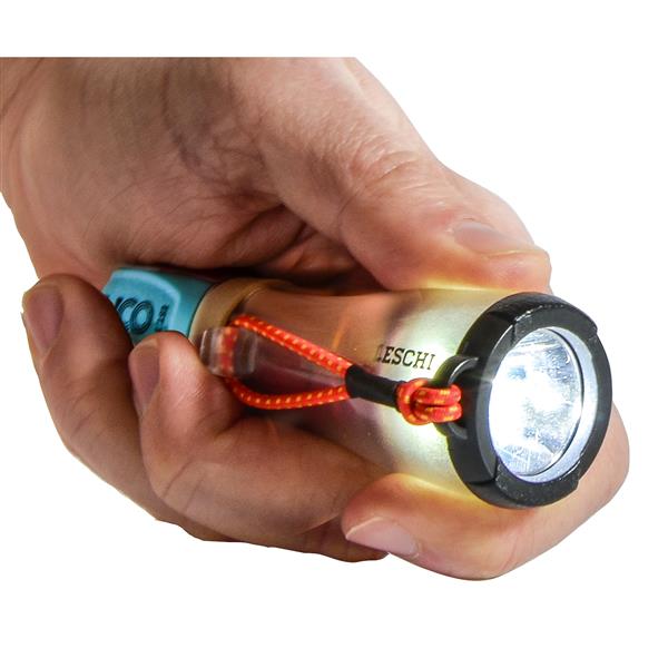 Leschi Lantern + Flashlight - Aqua