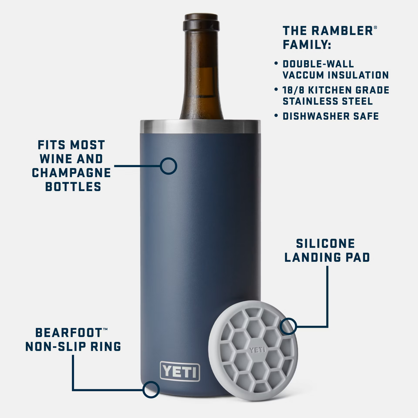 RAMBLER WINE CHILLER - White