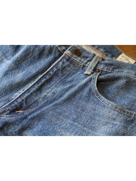 107 Ivy Fit Selvedge Denim - 2 Year Wash