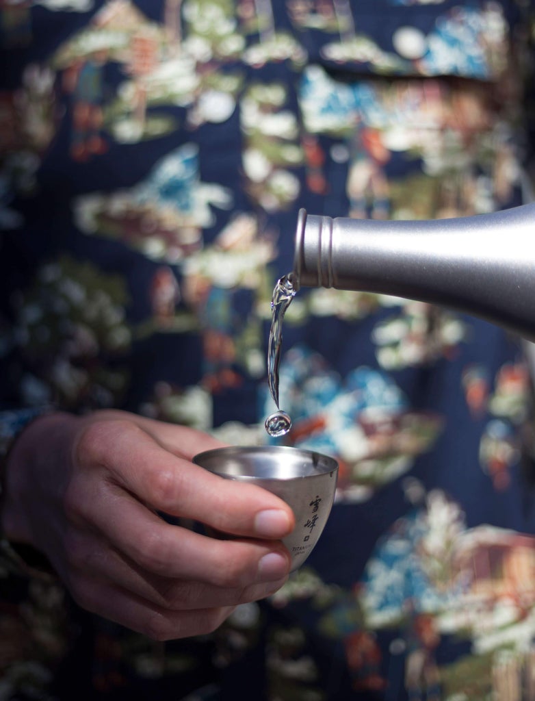 Titanium Saké Cup