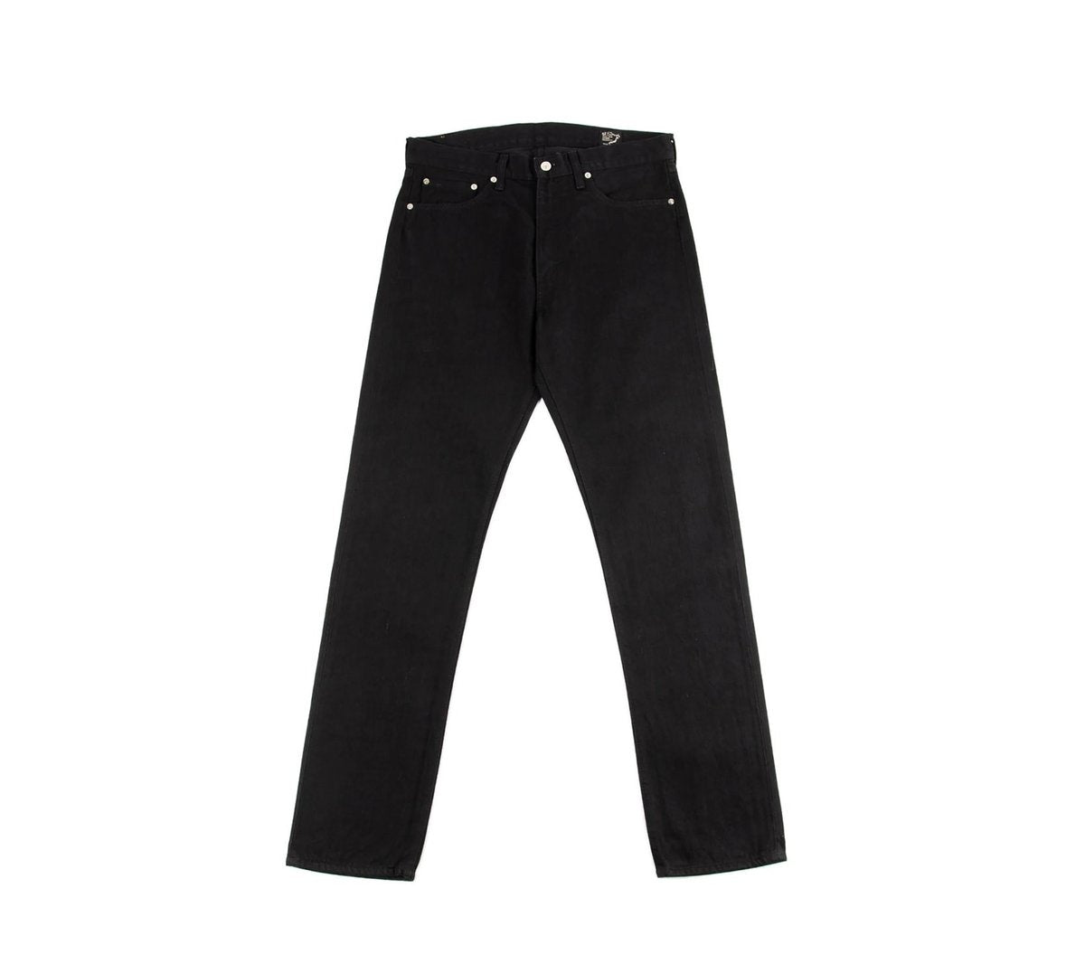 107 Ivy Fit Selvedge Denim - Black Denim