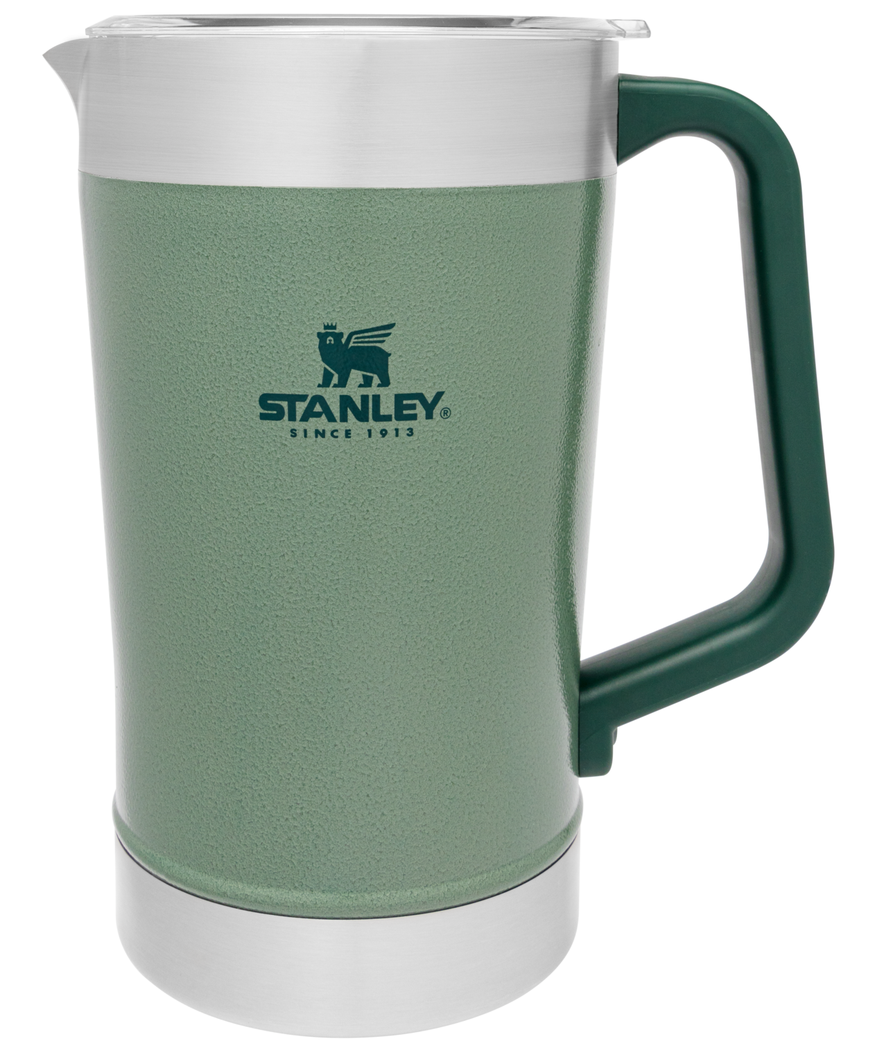 Stanley 14 oz. Classic Legendary Food Jar with Spork, Hammertone Green - Recycled SS