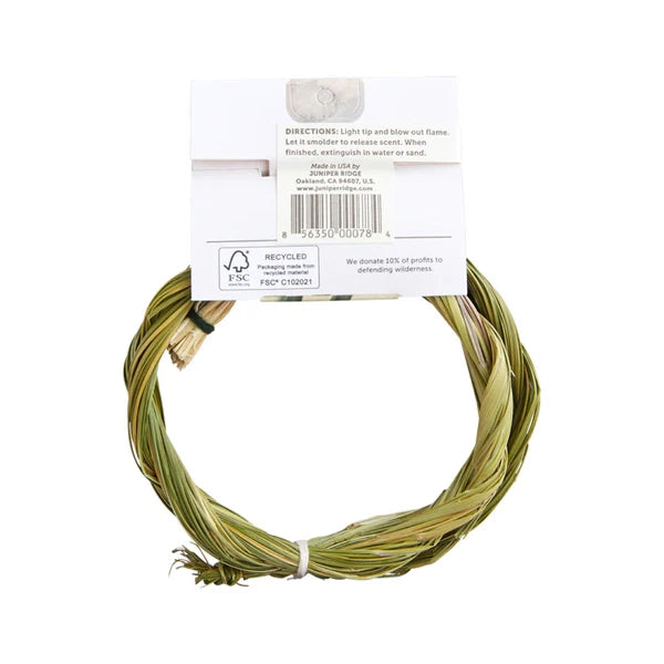 Sweetgrass Braid - Natural Incense