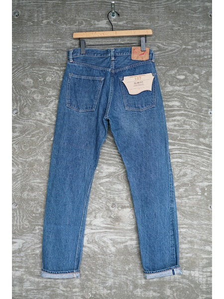107 Ivy Fit Selvedge Denim - 2 Year Wash