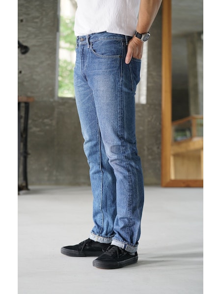 107 Ivy Fit Selvedge Denim - 2 Year Wash