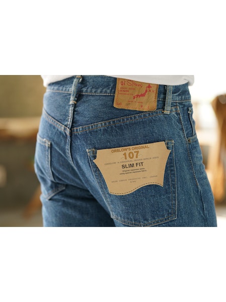 107 Ivy Fit Selvedge Denim - 2 Year Wash