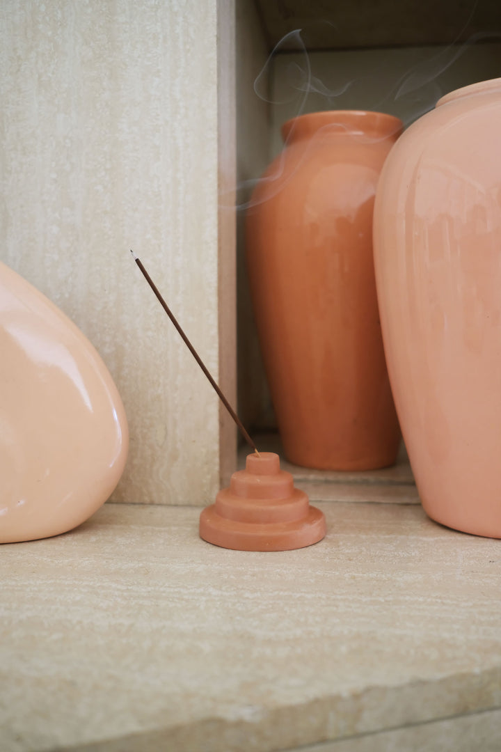 Ceramic Meso Incense Holder - Terra