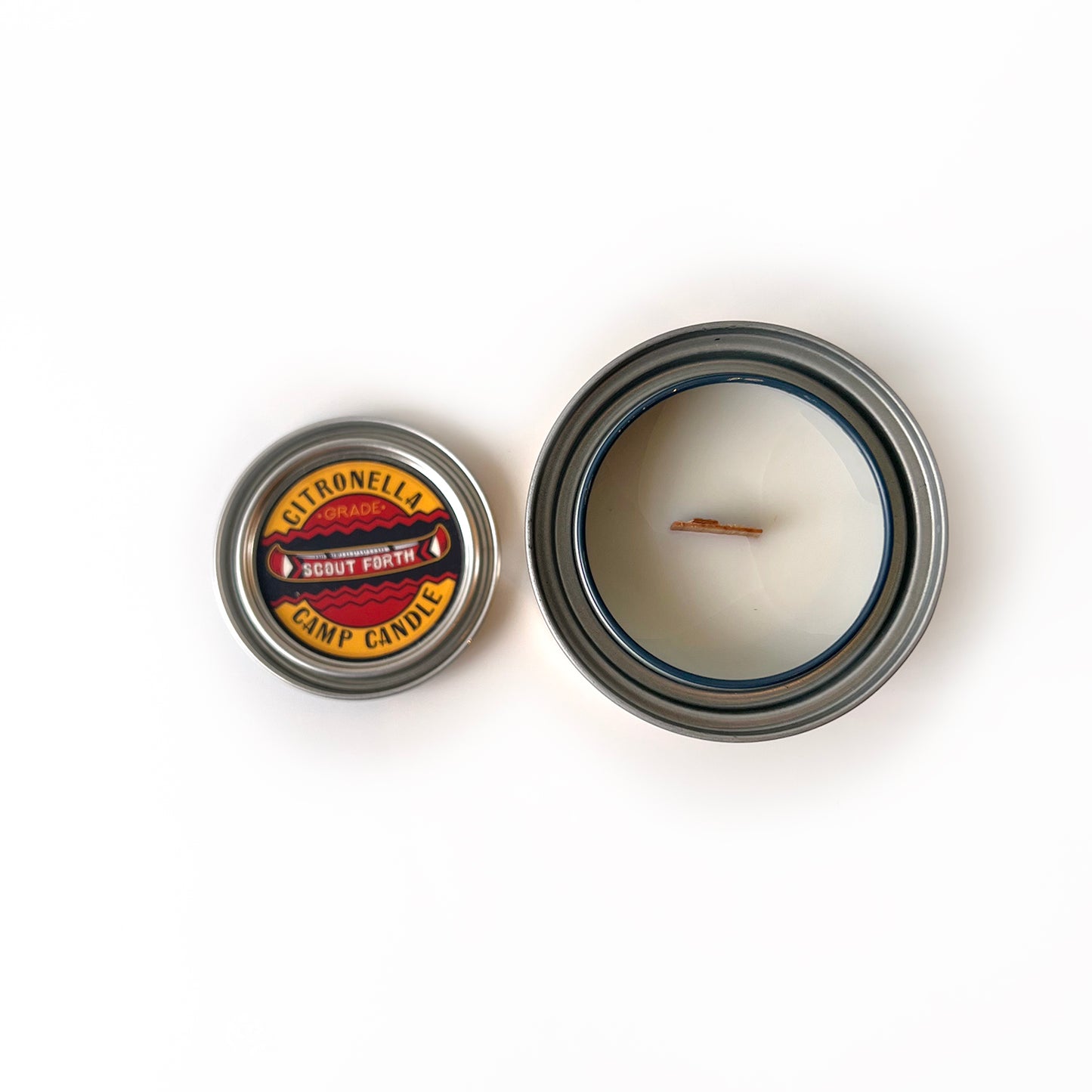 Scout Forth Citronella Camp Candle 1/2 Pint