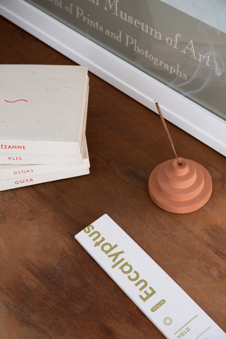 Ceramic Meso Incense Holder - Terra
