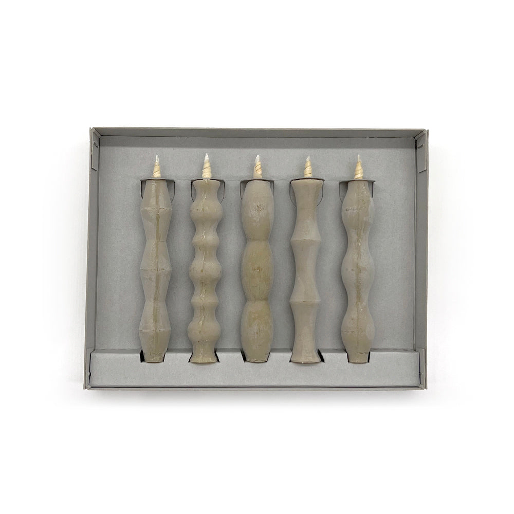 TAKAZAWA CANDLE Japanese Candle NANAO (5pc pack)