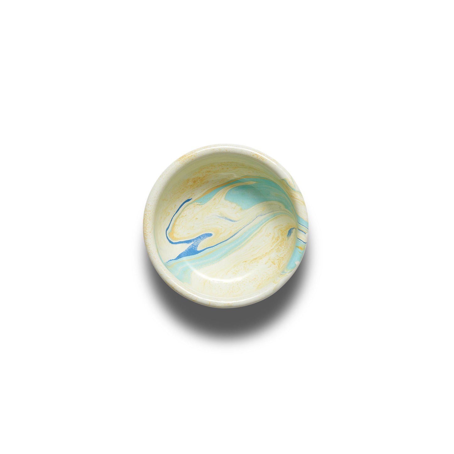 Multi Swirl 12 oz Bowl - Lemon Cream