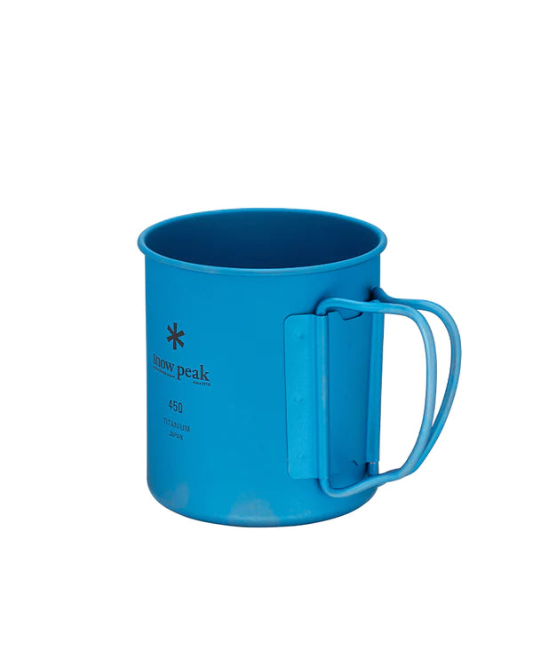 Ti-Single 450 Anodized Cup Renewed - Blue