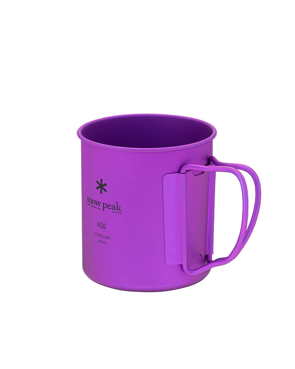 Ti-Single 450 Anodized Cup Renewed - Purple