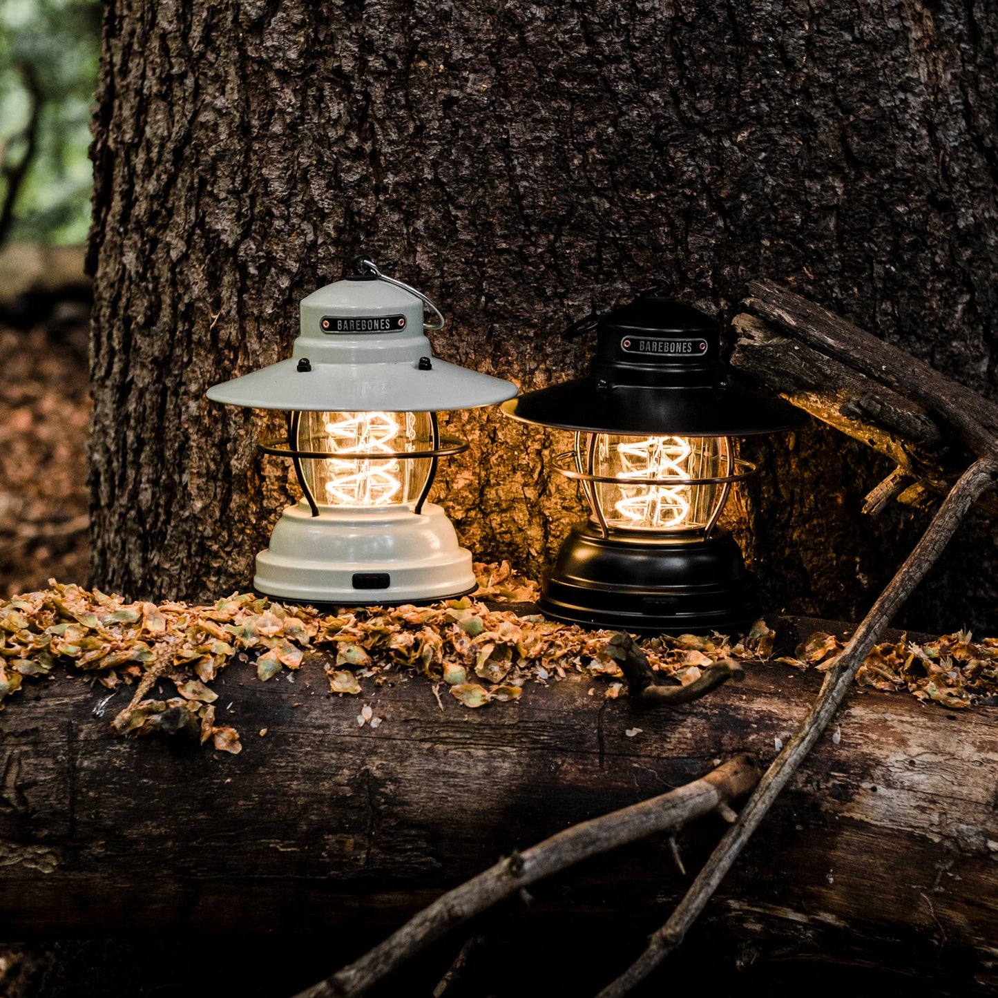 Outpost Lantern - Vintage White