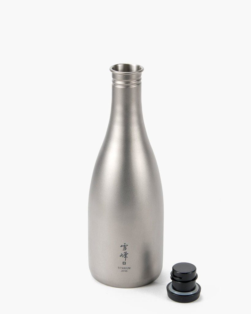 Titanium Saké Bottle