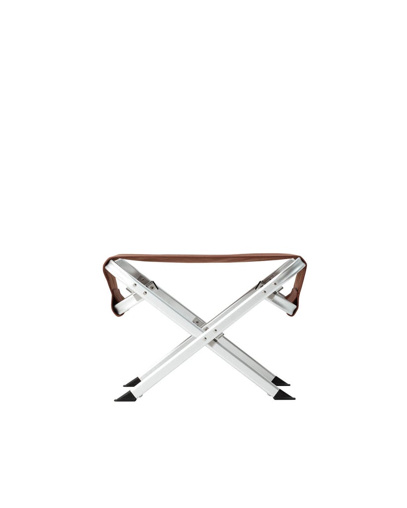 Fire side Ottoman Brown