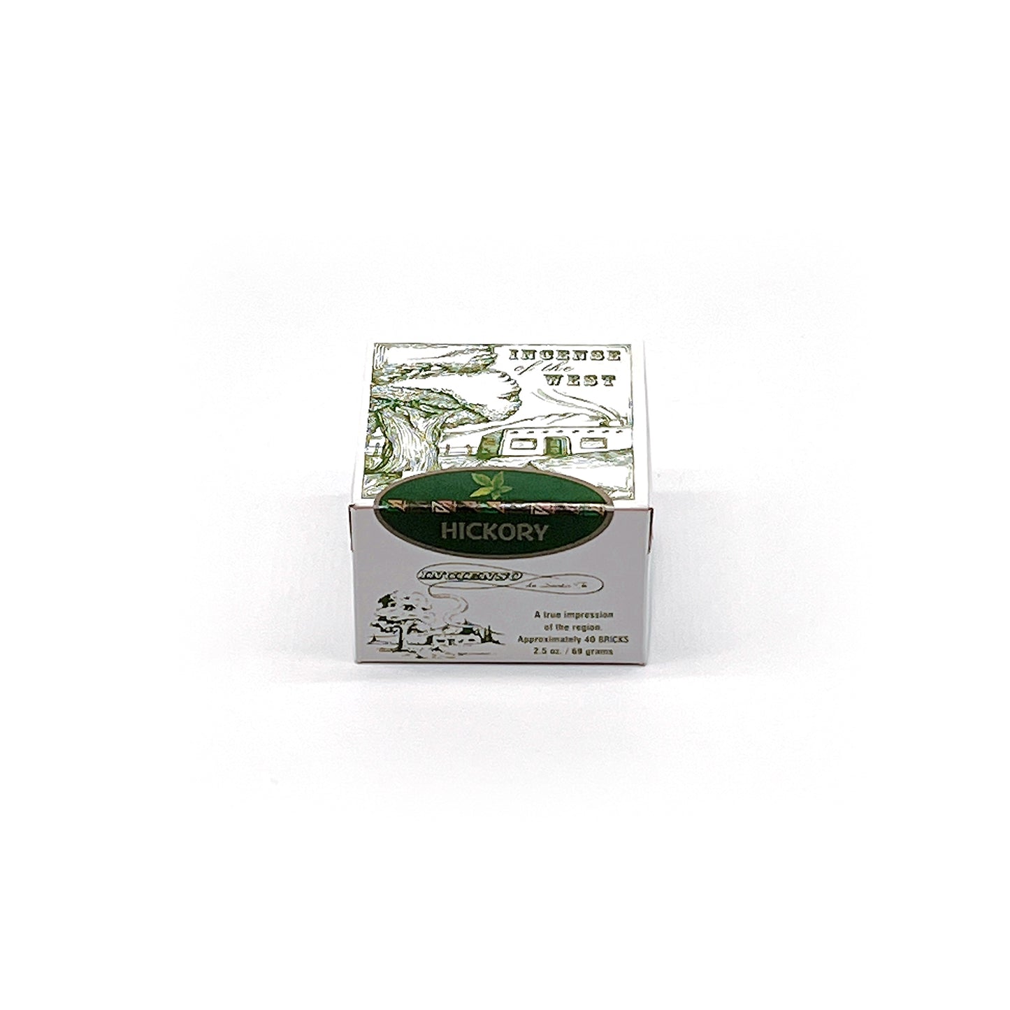 Hickory Incense Box 40