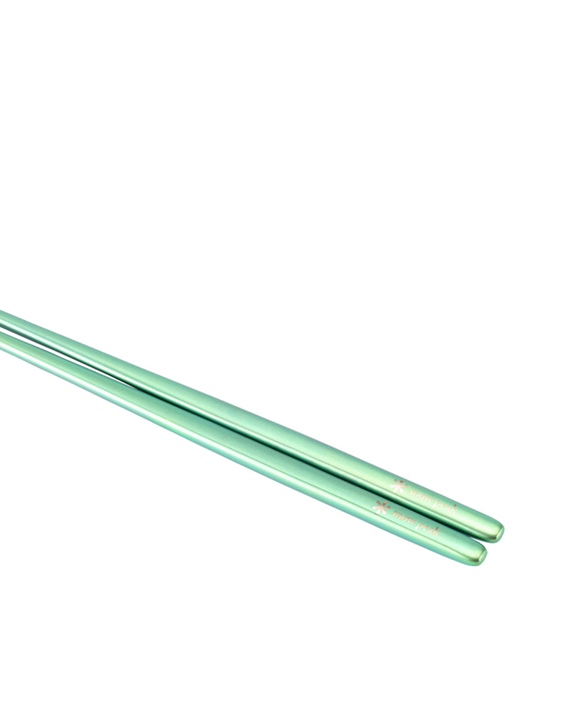 Titanium Chopsticks - Green Anodize