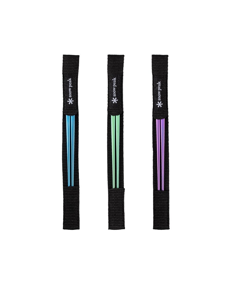 Titanium Chopsticks - Blue Anodize