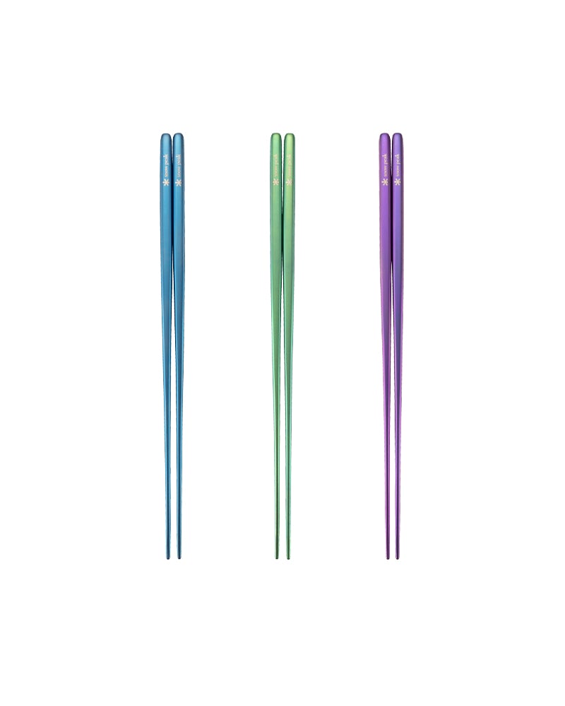 Titanium Chopsticks - Blue Anodize