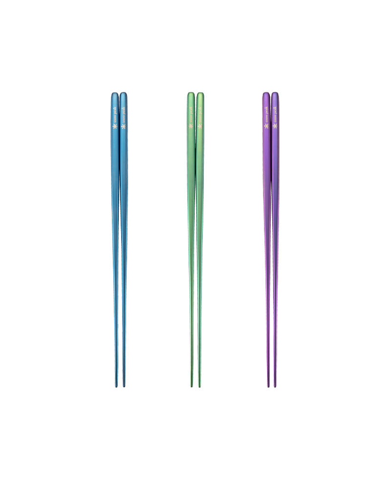 Titanium Chopsticks - Green Anodize