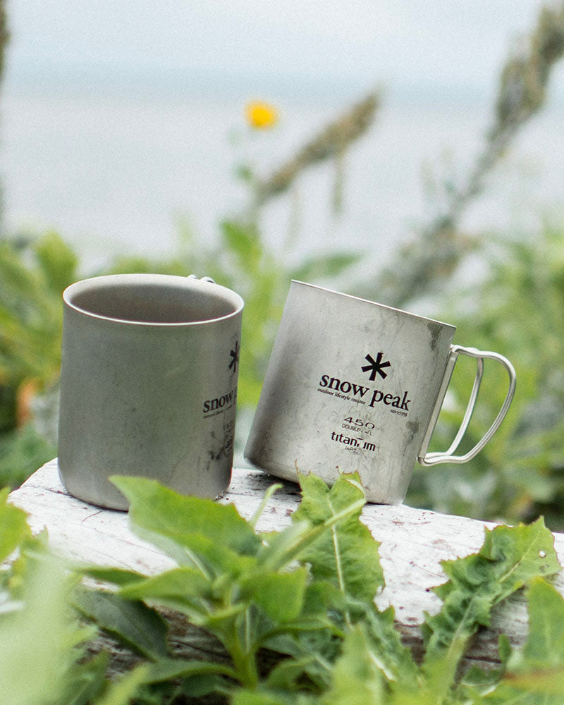 Titanium Double Wall Cup 450