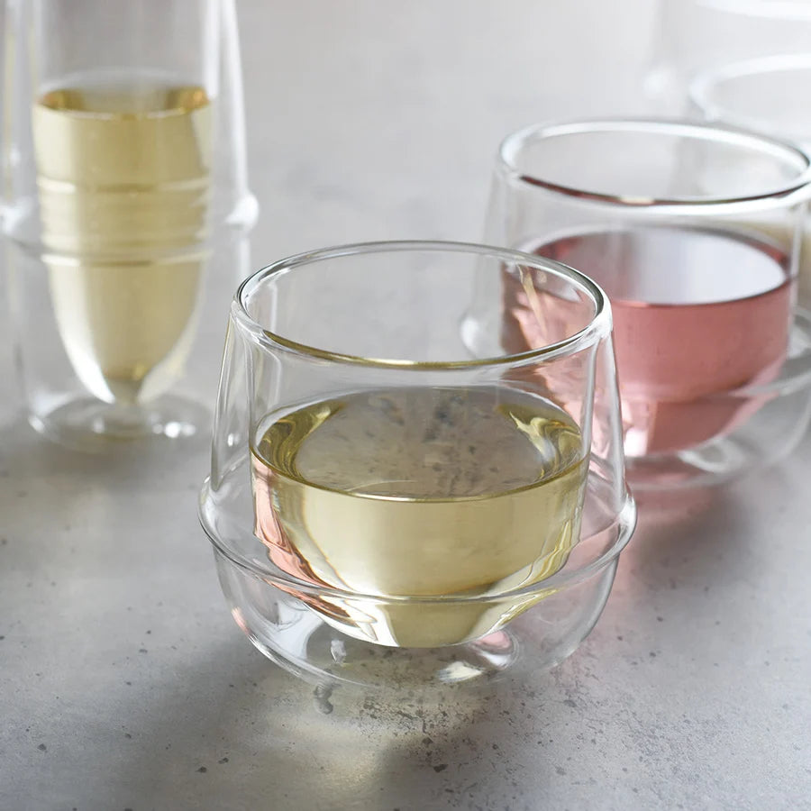 KRONOS double wall champagne glass 160ml
