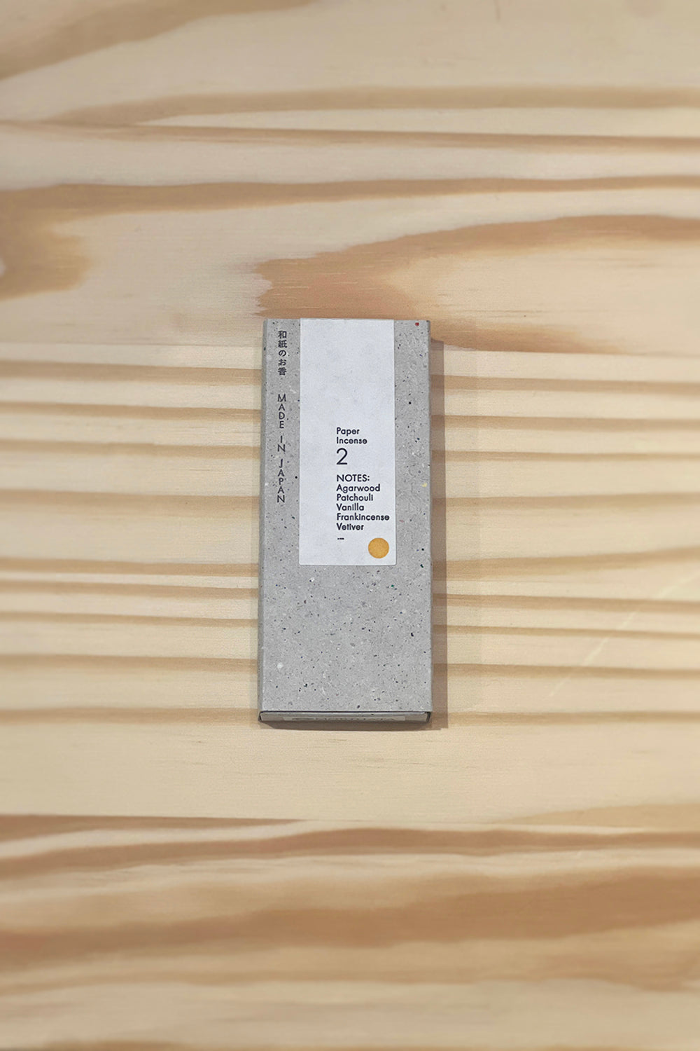 Washi Paper Incense Strips - #2 Elegant Agarwood