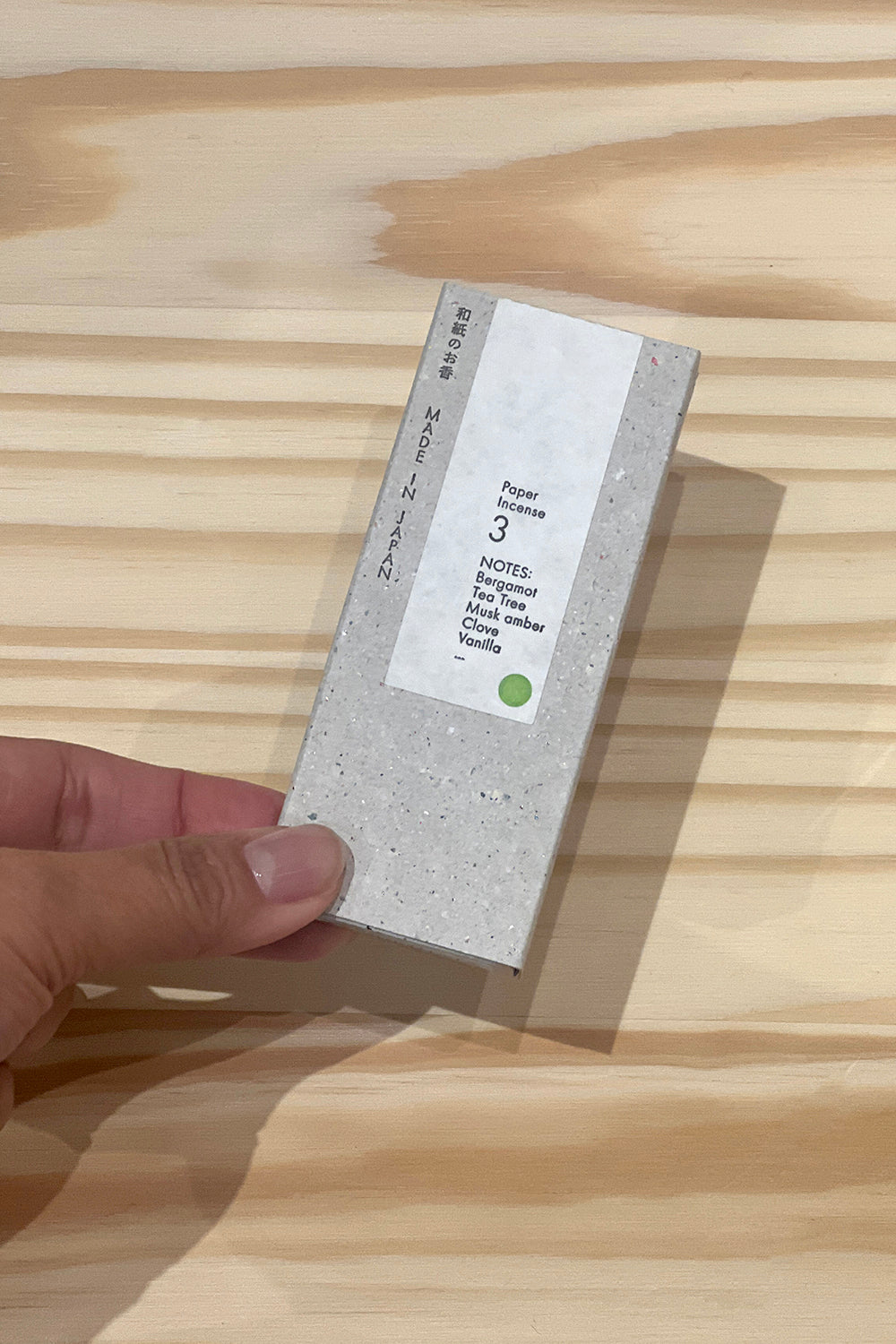 Washi Paper Incense Strips - #3 Deep Citrus