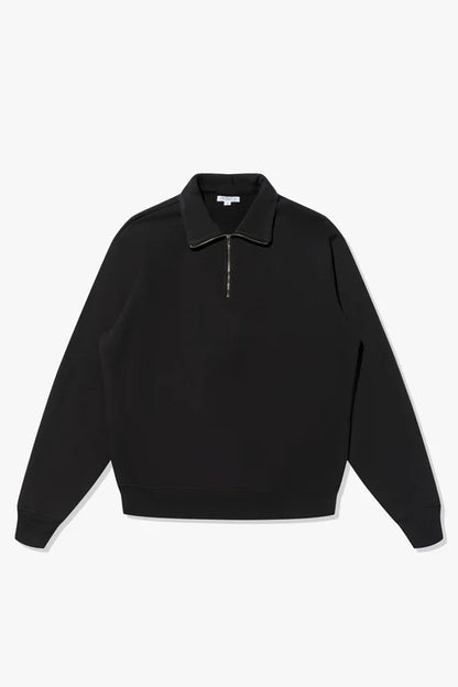 Quarter Zip Sweatshirt - Black