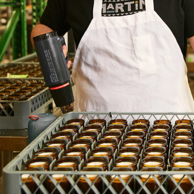 Teakwood & Tobacco - 3.5 oz Mini Travel Candle