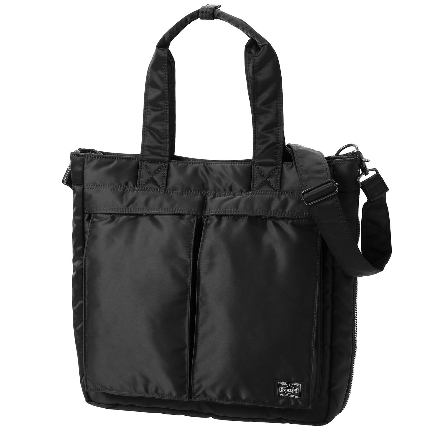 Tanker 2Way Tote Bag - Black