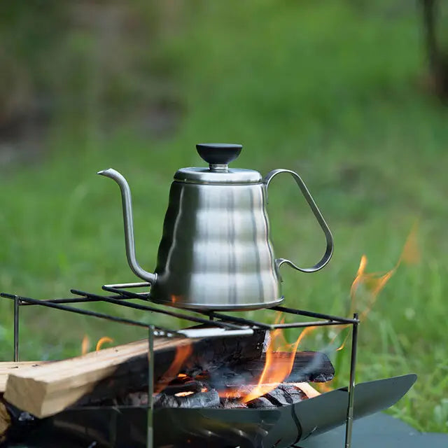 Outdoor V60 "Buono" Metal Drip Kettle - Silver 500ml