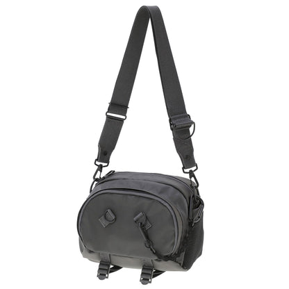 POTR Ride Shoulder Bag w/ Bicycle Chain - Graphite