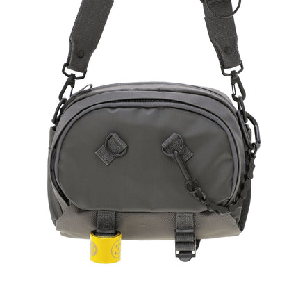 POTR Ride Shoulder Bag w/ Bicycle Chain - Graphite