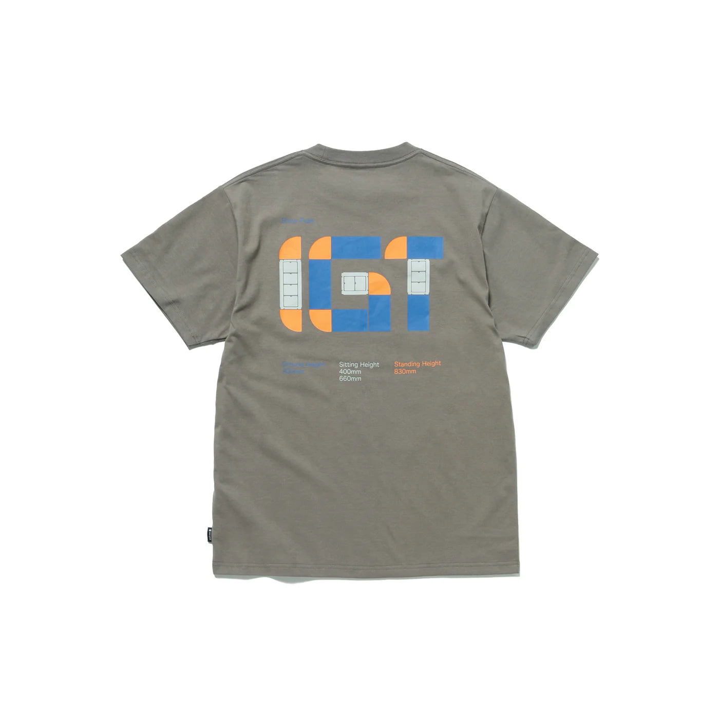 IGT Logo T-Shirt - Grey Green